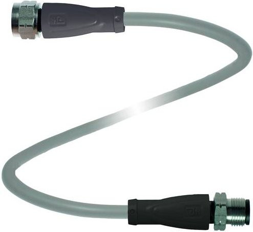 Pepperl+Fuchs 240791-0001 Sensor-Aktor-Steckverbinder konfektioniert, grau, Länge: 2 m, 4 Polzahl - Bild 1