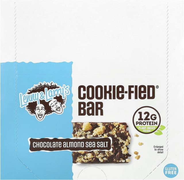 Lenny & Larry's Complete Cookie-Fied Bar Schokolade Mandel Meersalz 9 x 45 g - Bild 1