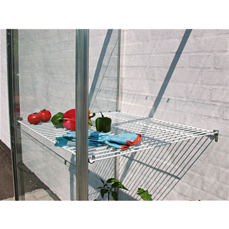 Vitavia Regalset für Gewächshäuser Ida 900 und Ida 1300, Farbe: Weiß, B/T: 61 x 63 cm - Bild 2