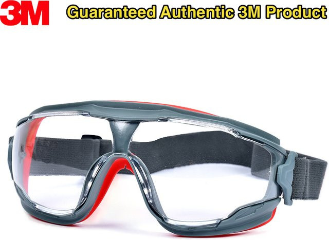 3M GA501 Antibeschlag-Schutzbrille mit UV-Schutz und Staubdichtigkeit in Clear - Bild 1