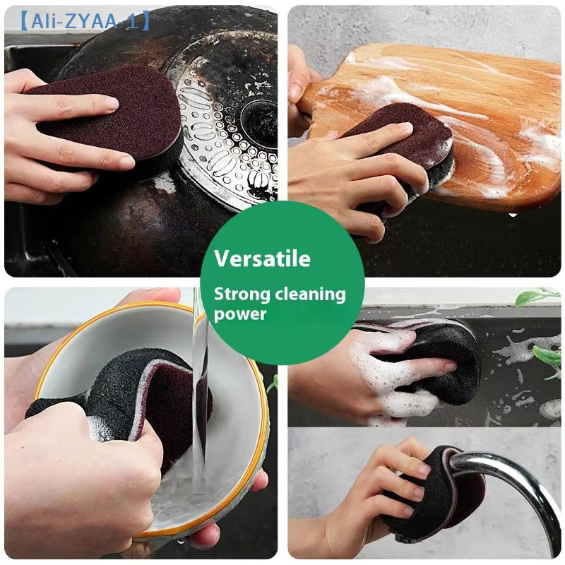 JETTING Magic Sponge Doppelseitige Reinigungsbürste für Geschirr und Töpfe, Schwarz - Bild 4