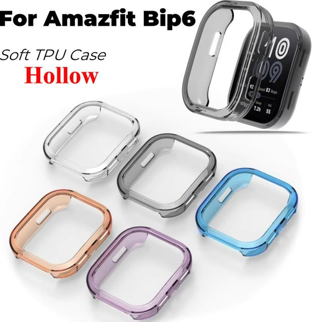 Amazfit Bip 6 Schutzhülle, TPU, Schwarz - Bild 1