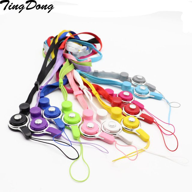 TingDong Abnehmbares Handy Lanyard als Smartphone Halsband und Schlüsselkette in Multicolor - Bild 1