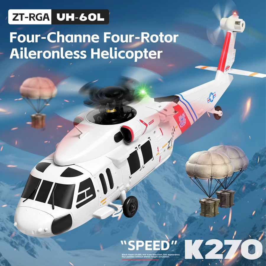 WLtoys K270 RC Hubschrauber UH-60L, ferngesteuert, bürstenlos - Bild 2