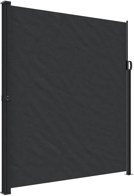 Furnicato Seitenmarkise ausziehbar Schwarz B/H: 300 x 220 cm - Bild 1