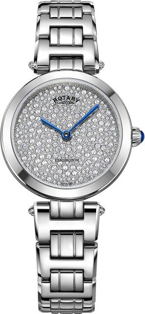 Rotary Armbanduhr, Quarz, Edelstahl, Silber, 28 mm, Damen - Bild 1