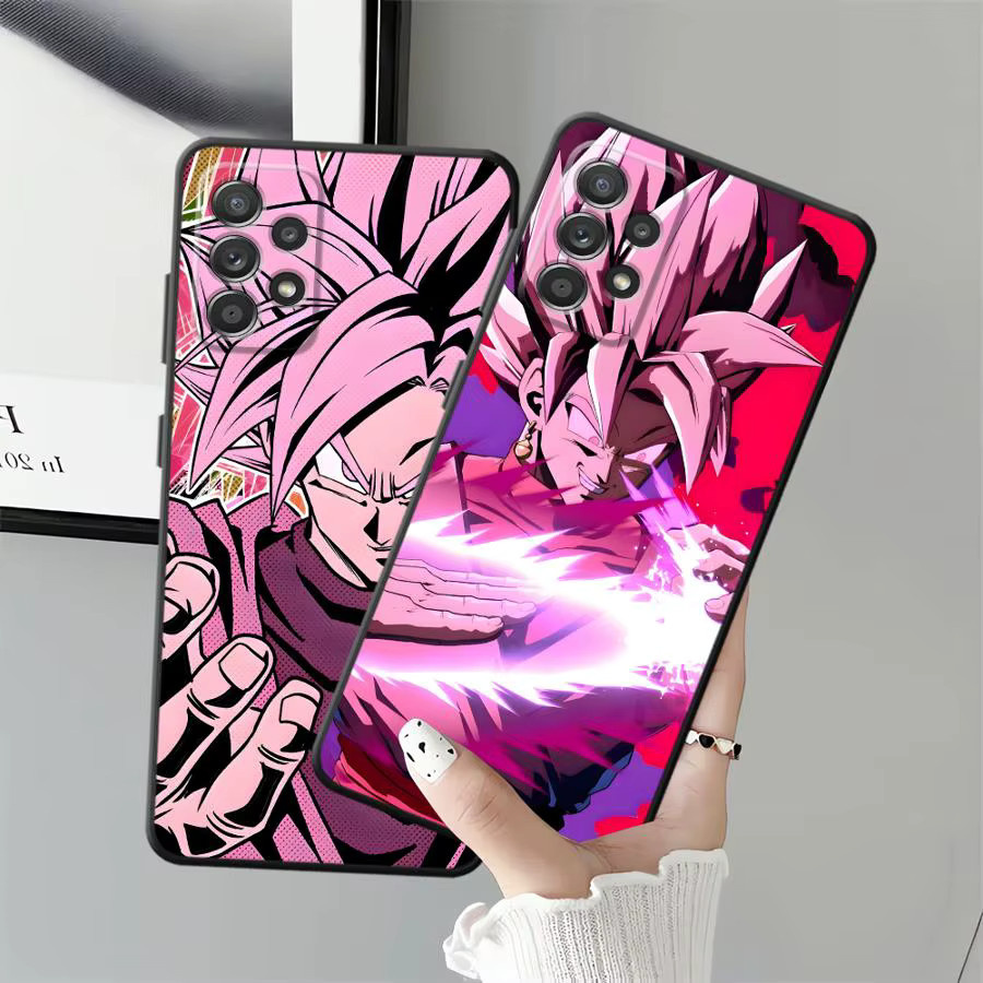 Dragon Ball Cartoon Handyhülle für Samsung Galaxy A-Serie in Schwarz und Multicolour, weiche Schutzhülle - Bild 4