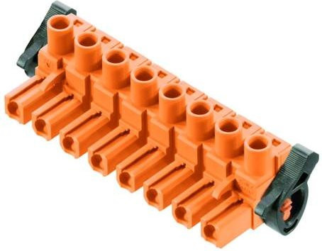 Weidmüller Buchsengehäuse-Kabel BL/SL in Orange, 30 Stück, Rastermaß: 7,62 mm - Bild 1