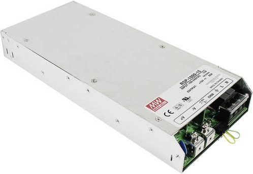 Mean Well MW RSP-1000-48 Schaltnetzteil 48 V/DC 21A 1008W in Silber - Bild 1