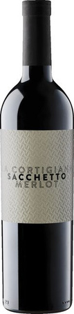 Cantine Sacchetto Merlot Rotwein, Venetien, 2024, trocken, 0,75 l