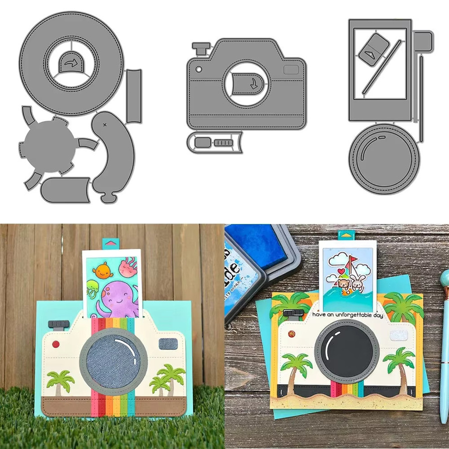 Magic IRis Metall-Stanzform in Silber für DIY-Kartenherstellung und Scrapbooking - Bild 2