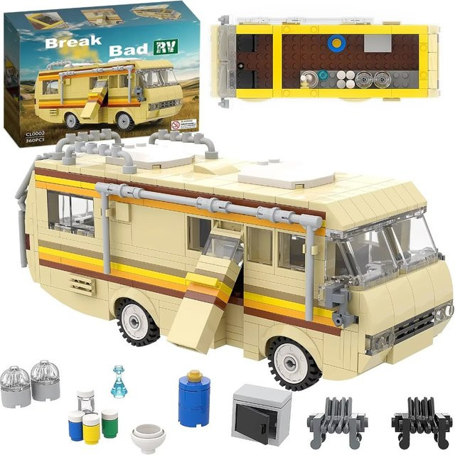 CTMA Breaking Bad Kochen Labor RV Auto, Bausteine Kit, 360 Teile - Bild 1
