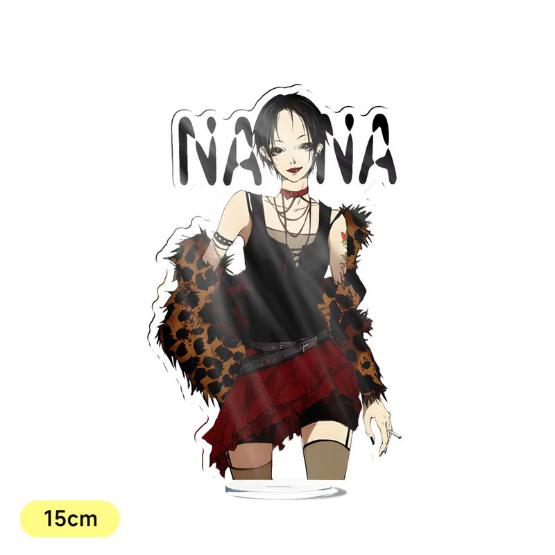 Anime NANA Acryl-Standfigur Oosaki Nana und Komatsu Nana Modellplatte für Schreibtisch-Deko, mehrfarbig, Höhe: 15 cm - Bild 2