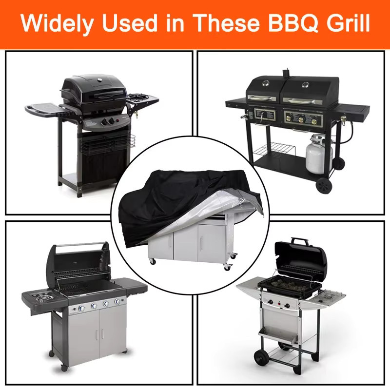 Weber BBQ-Abdeckung für runde Grills in Schwarz zum Schutz vor Staub und Regen - Bild 3