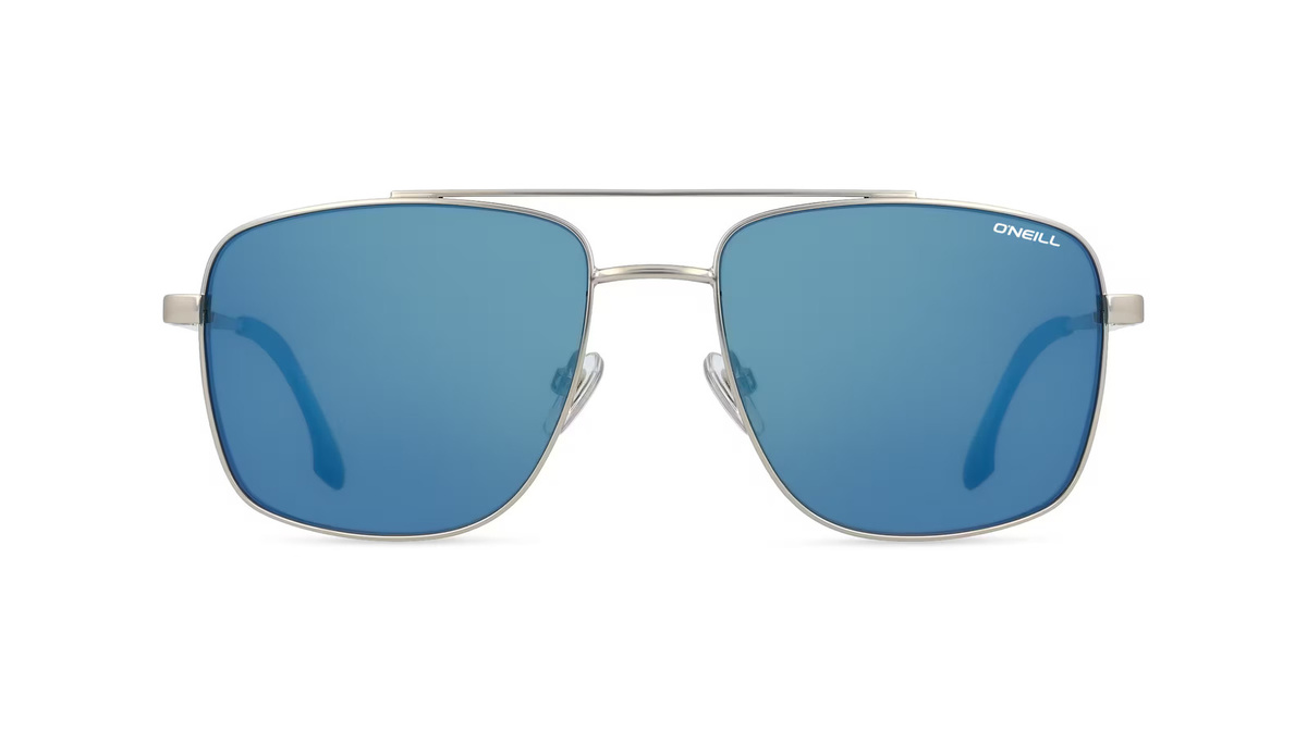 O’Neill 965054 Sonnenbrille, Vollrand, Quadratisch, Metall, Unisex, Grau - Bild 1