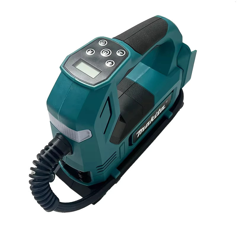 Makita Akku-Luftkompressor Handheld Reifeninflator 18V für Auto, Fahrrad und Bälle in Petrol - Bild 3