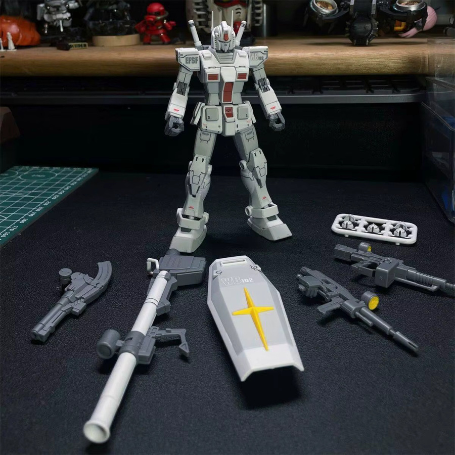 Bandai 012 GTO RX-78-2 Mobile Suit Factory Color PB Limited Bausatz, mit 6 Gesichtsblenden - Bild 3