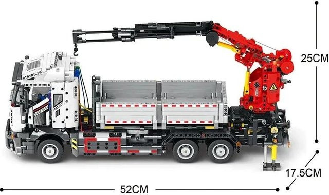 Linyi toy Kran LKW Gebäude Bausteine mit Fernbedienung - Bild 1