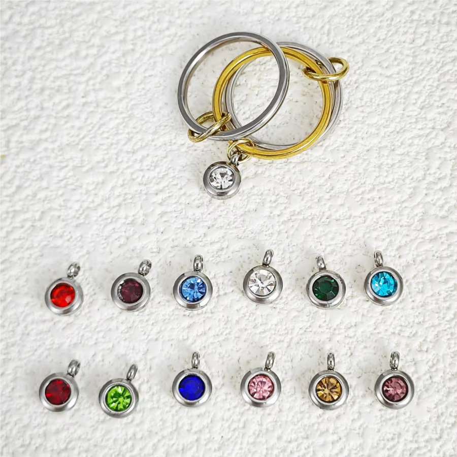 DOUBLE FAIR Ring-Set, Bicolor, Edelstahl, Zirkonia, Damen - Bild 3