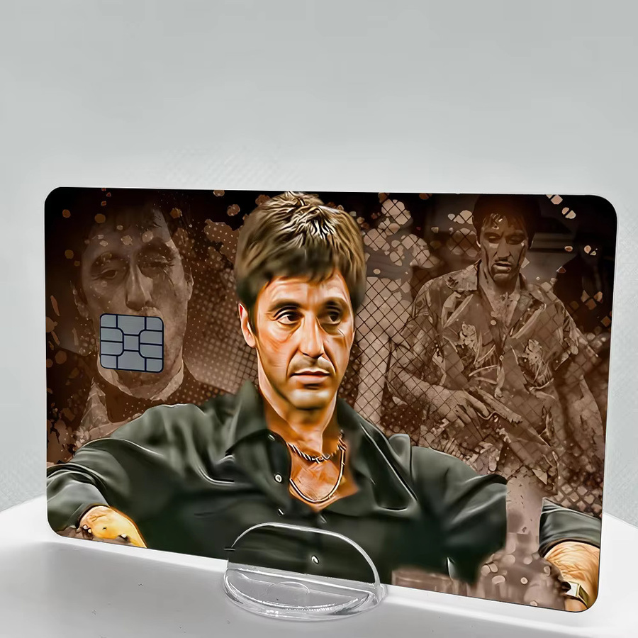 Wasserfeste Scarface 1983 Film Aufkleber mit Al Pacino Motiv für Dekoration und Sammler, Mehrfarbig - Bild 3