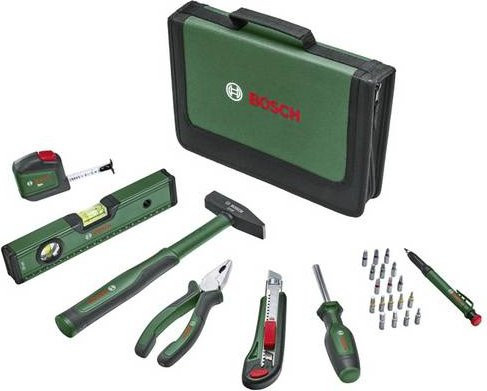 Bosch Universal Handwerkzeug-Set, 25-teilig, grün - Bild 1