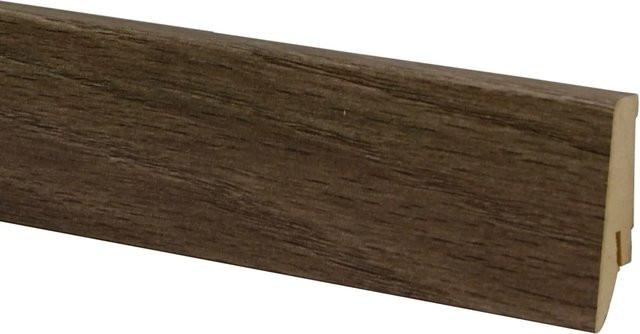 Classen Sockelleiste Neo 2.0 Seawashed Oak mit Kabelkanal, Farbe Braun, B/H/T: 2400 x 58 x 19 mm - Bild 1