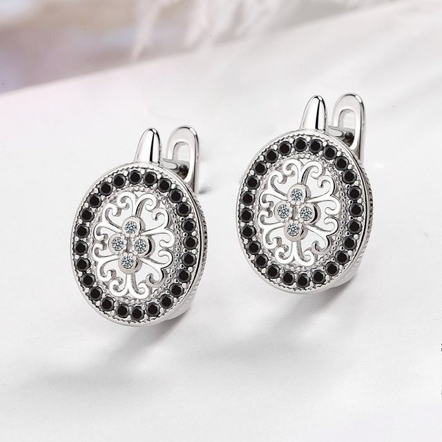 SAY Ohrringe 925 Silber, Zirkonia, Damen - Bild 1