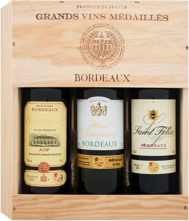L´Orangerie Bordeaux, trocken, Rotwein, 3 x 0,75 l