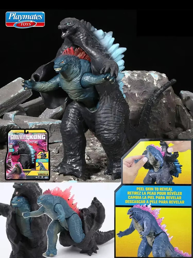 Playmates Godzilla Evolution Modell VS King Kong New Empire 2024 Actionfigur ab 4 Jahren - Bild 5
