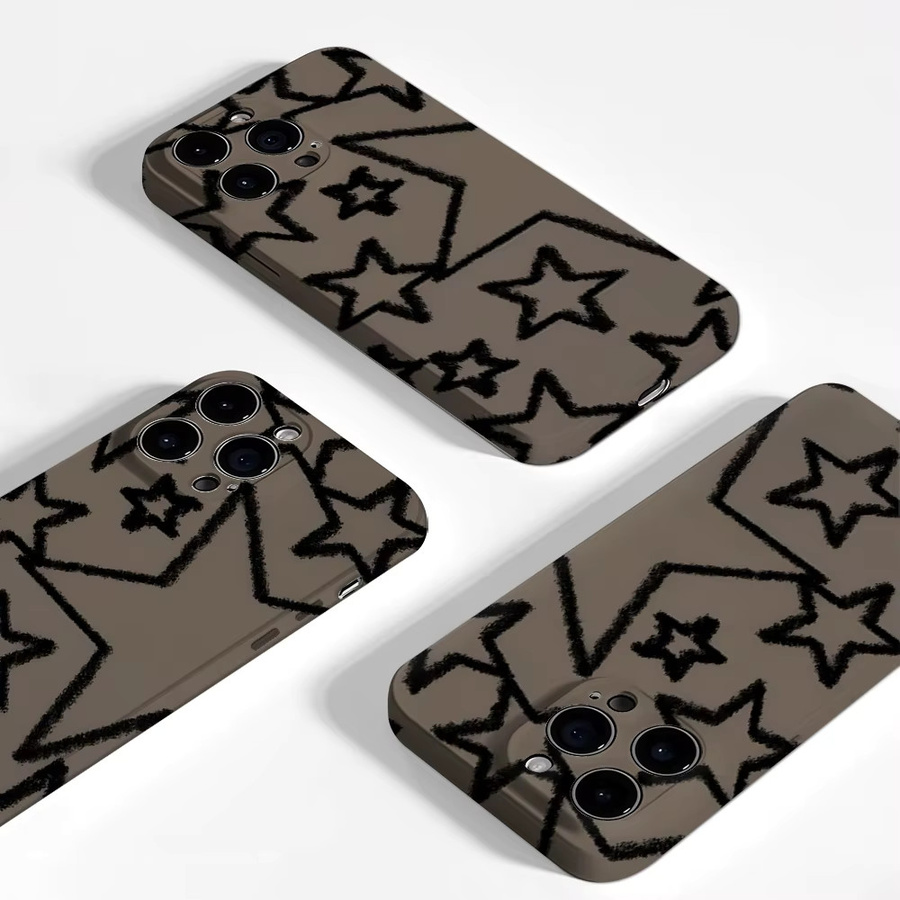 Sandy Stars Robuste Doppel-Schicht Handyhülle für iPhone 17 16 15 14 13 Pro Max Plus in Sand, Magnetisch kompatibel - Bild 4