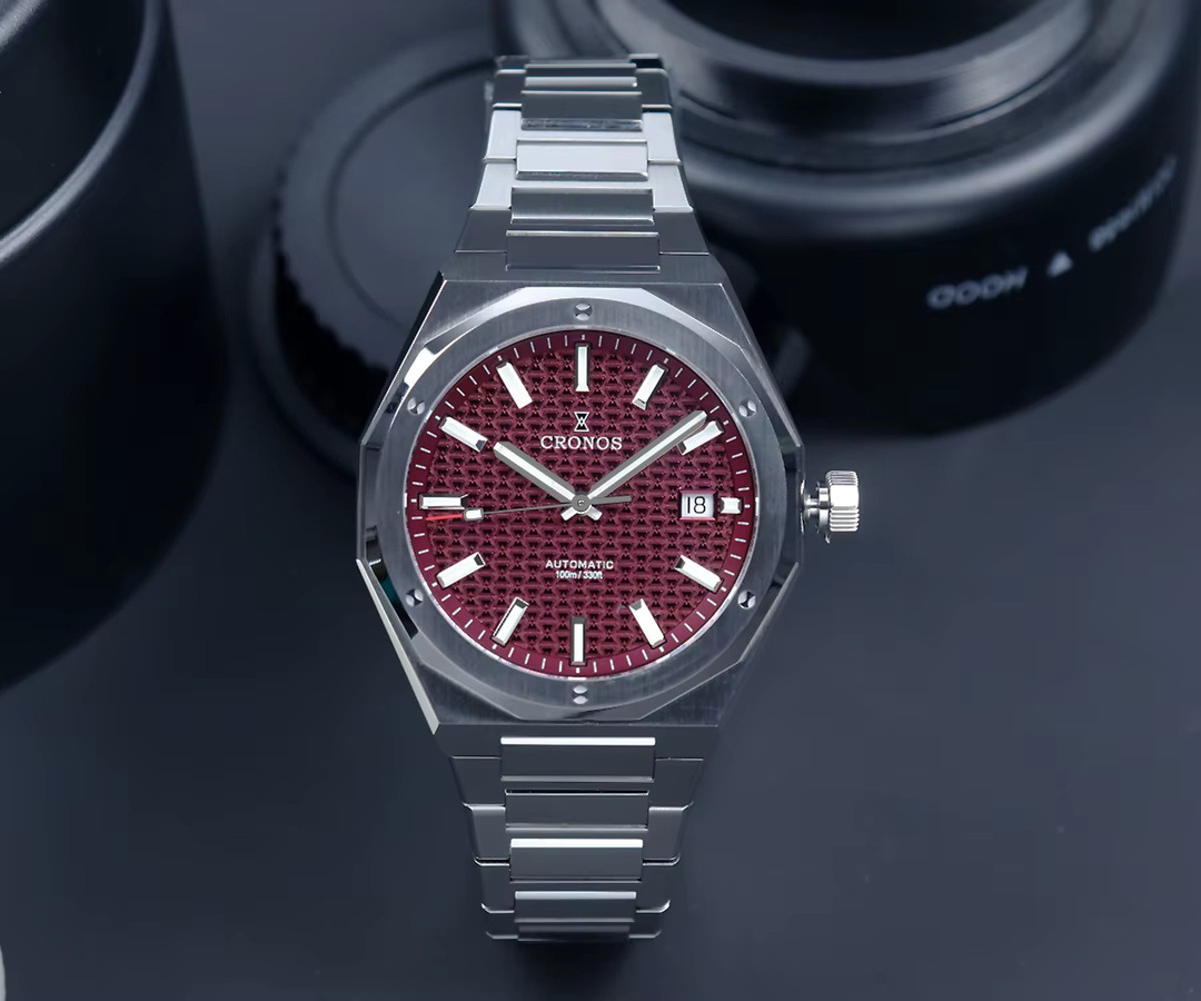 Cronos Armbanduhr, Automatik, Edelstahl, 39 mm, Herren - Bild 4