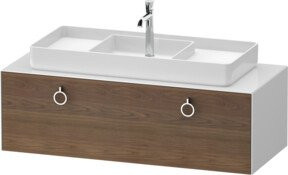 Duravit Waschtischunterschrank White Tulip in White, Breite: 130 cm, Tiefe: 55 cm, Höhe: 55 cm - Bild 1