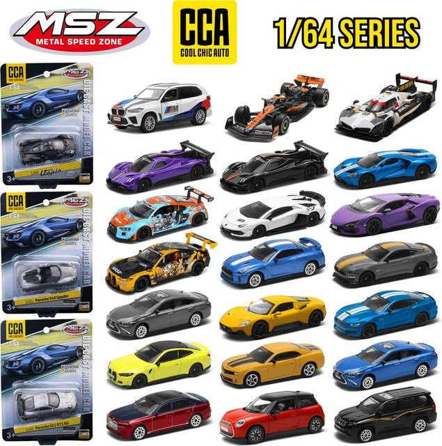 CCA Spielzeugautomodell Free Wheels, 1:64, Fahrzeuge - Bild 1