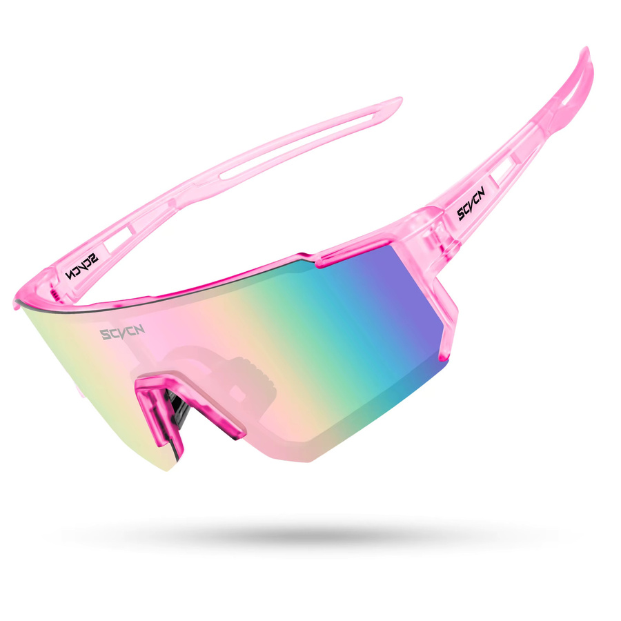 SCVCN Sportsonnenbrille, Unisex, Kunststoff, Wrap - Bild 4