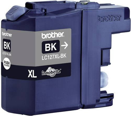 Brother Original Tintenpatrone LC-127XLBK Schwarz für Inkjet-Drucker - Bild 1