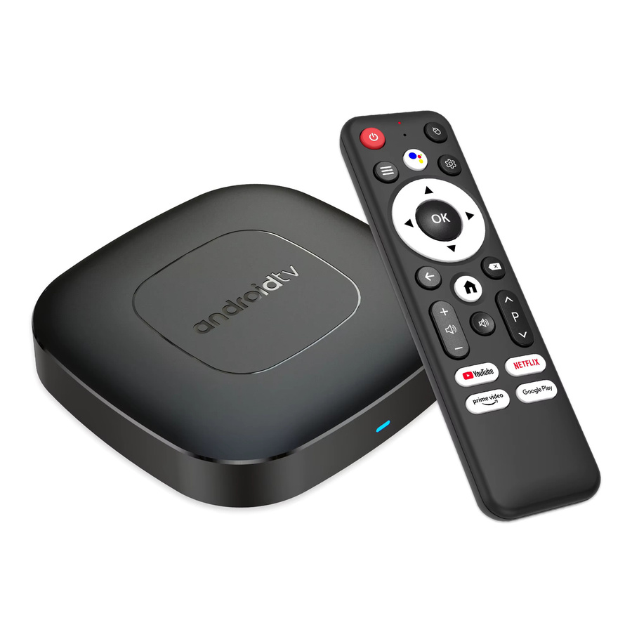 Mortal T1 Android 14 Smart TV Box mit 8K Auflösung, Google Chromecast, Sprachsteuerung, 2GB RAM, 16GB Speicher, HDR10, WIFI 6 und Bluetooth 5 in Schwarz - Bild 6
