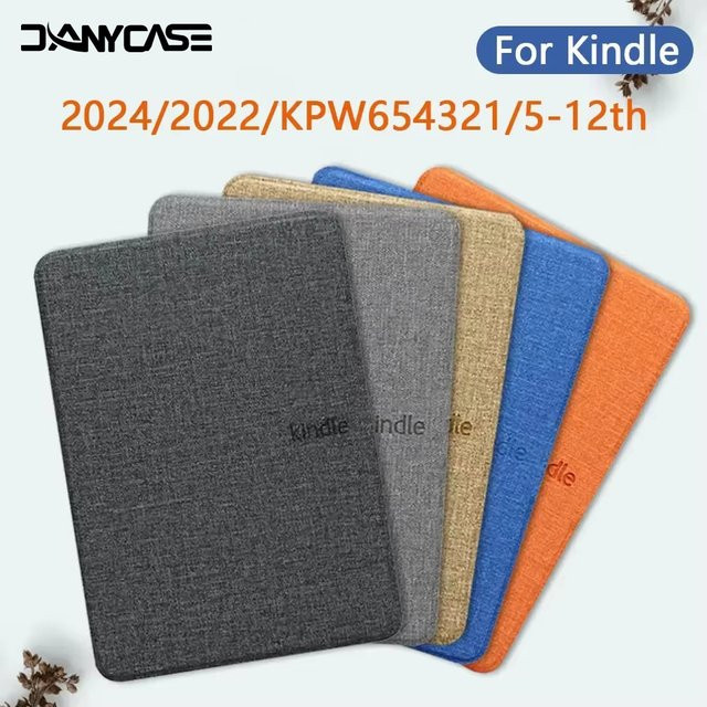 DANYCASE Magnetische Hülle für Kindle Paperwhite und Colorsoft in Braun - Bild 1