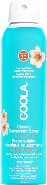 Coola Classic Body Spray Tropical Coconut, LSF 30, Himbeersamenöl, Kaktusfeigenextrakt - Bild 1