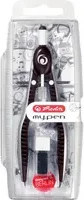 Herlitz Schnellverstellzirkel my.pen aus Metall in Schwarz und Grau - Bild 1