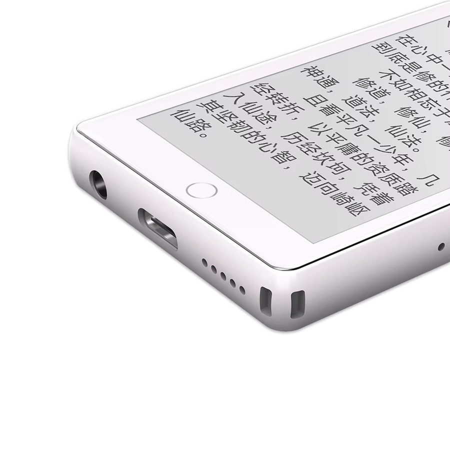 Famue BF07 E-Ink E-Reader und MP3-Player mit 64 GB und 2,7 Zoll Display in Weiß - Bild 2