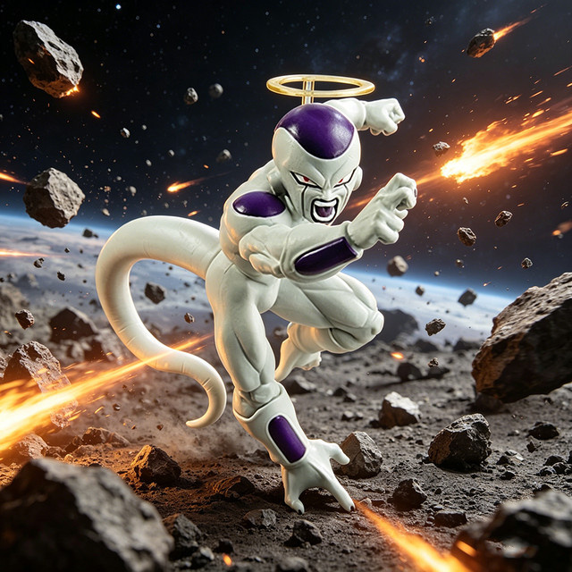 Bandai Dragon Ball Frieza Figur, PVC-Modell, 19cm - Bild 1