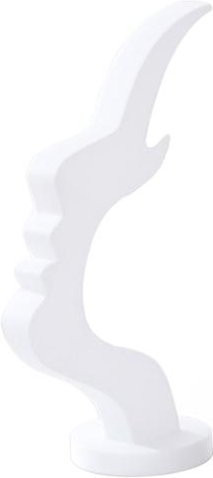 Minimalistischer Gesichtsförmiger Brillenhalter von Full in Love House in Weiß, 3D-gedruckter Schreibtisch-Organizer aus Polypropylen - Bild 1