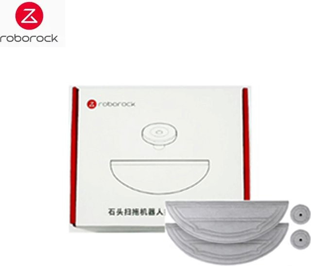 Roborock Saros 10 Wischzubehör für Roboterstaubsauger S9 MaxV Ultra in Weiß - Bild 1
