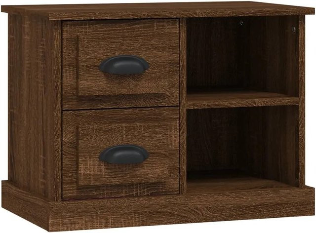 vidaXL Nachttisch in Braun mit Eichen-Optik für dein Schlafzimmer, B/T/H: 60 x 35,5 x 45 cm - Bild 1