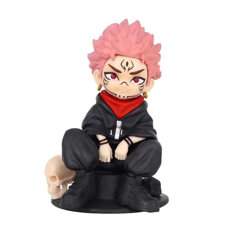 Bandai Jujutsu Kaisen Actionfiguren Satoru Gojo und Sukuna Modellfiguren aus Kunststoff in Schwarz - Bild 6