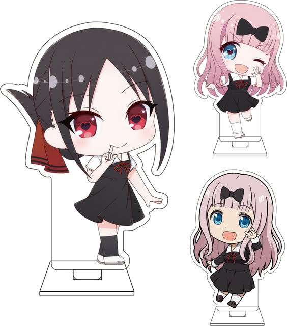 Bandai Kaguya-sama: Love Is War, Ginjiro Shirato Kaguya Shinomiya, Acryl-Figur Standfigur, 10cm - Bild 1
