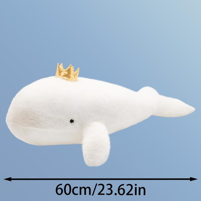 Binchi Fitness Beluga-Wal Plüschtier, weiß, ab 0 Jahren - Bild 1