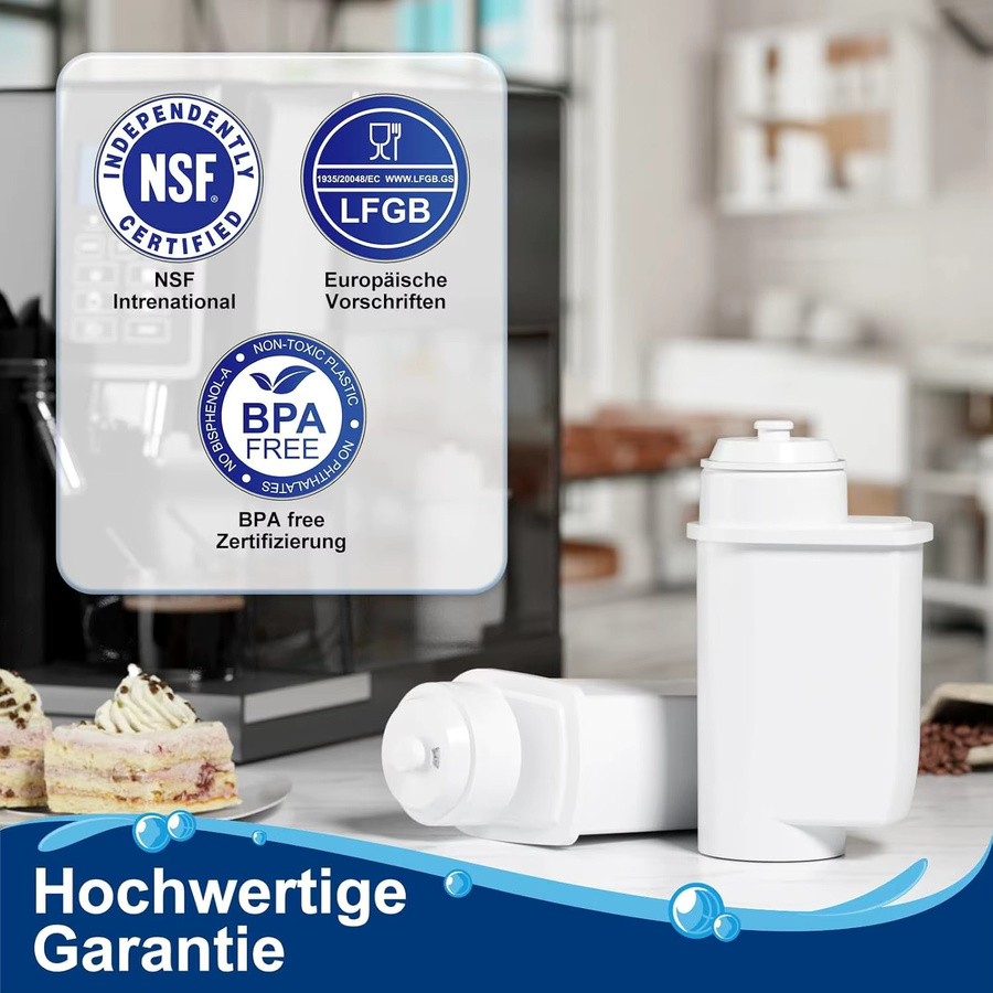 Siemens Wasserfilter für EQ-Serie und Bosch Vero Kaffeemaschinen in Weiß - Bild 2