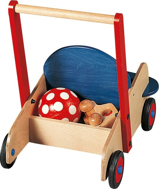 HABA Lauflernwagen Klassik Lauflernwagen Holz Bunt / Mehrfarbig - Bild 1