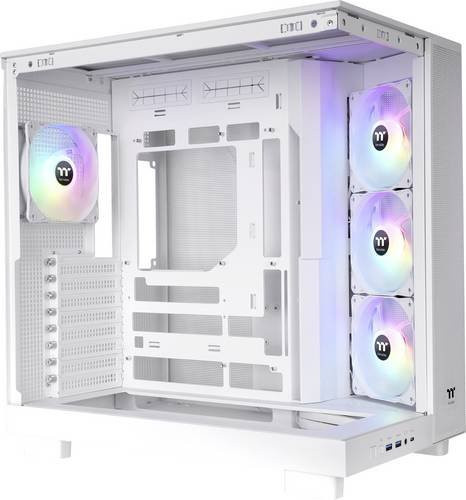 Thermaltake View 380 XL TG ARGB Midi-Tower PC-Gehäuse in Schnee-Weiß - Bild 1